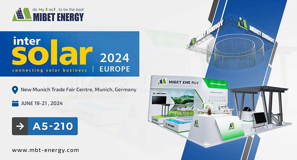 Mibet ขอเชิญคุณเข้าร่วมงาน Intersolar Europe 2024