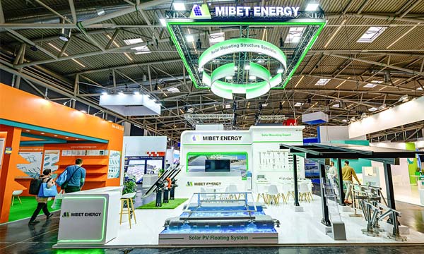 Mibet นำเสนอโซลูชันการติดตั้งในงาน Intersolar Europe 2025