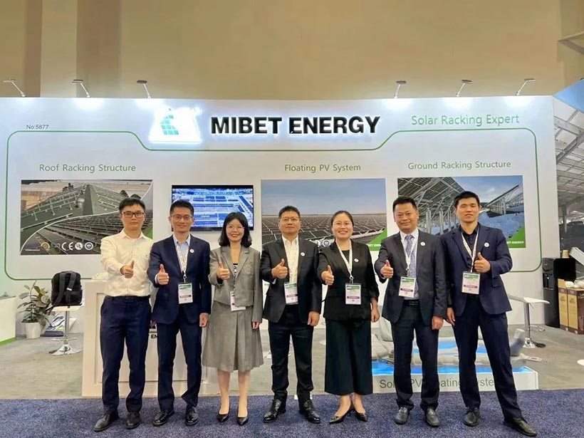 Mibet Energy: จัดแสดงผลิตภัณฑ์โครงสร้างพลังงานแสงอาทิตย์ระดับพรีเมียมที่ RE+ 2023